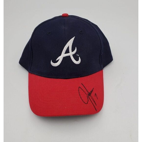 Jeff Francoeur Signed Hat Atlanta Braves Cap - Picture 1 of 9